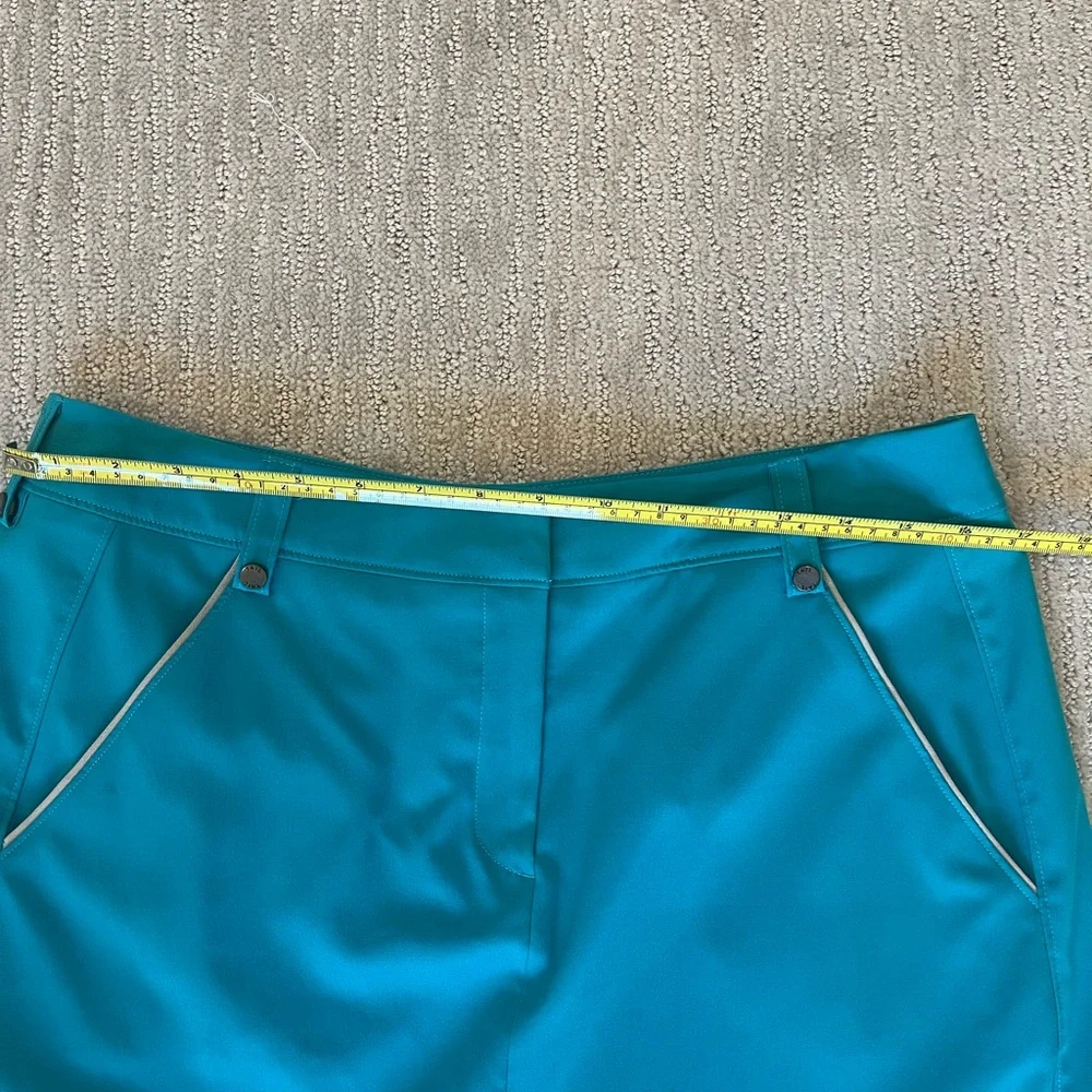 Tail Teal Golf Skort